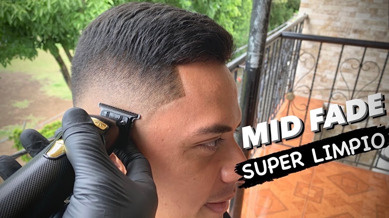 como hacer un mid fade super limpio desde la shaver 🔥 ( como hacer un desvanecido desde la shaver )