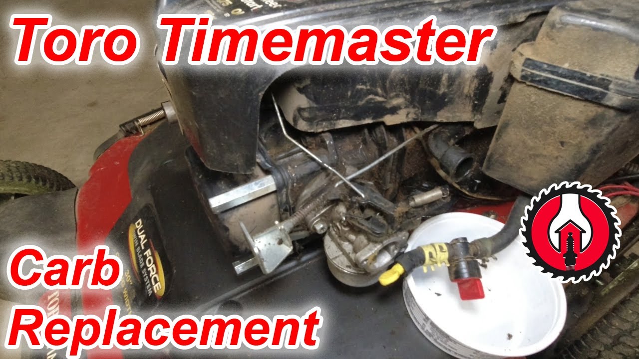 Toro Timemaster Carburetor Replacement