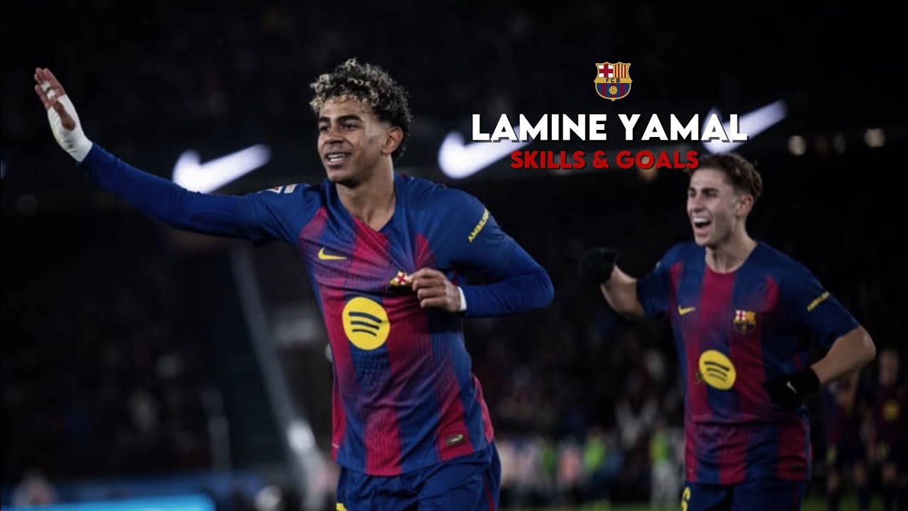 Lamine Yamal Magic | Goals & Skills Free Clips