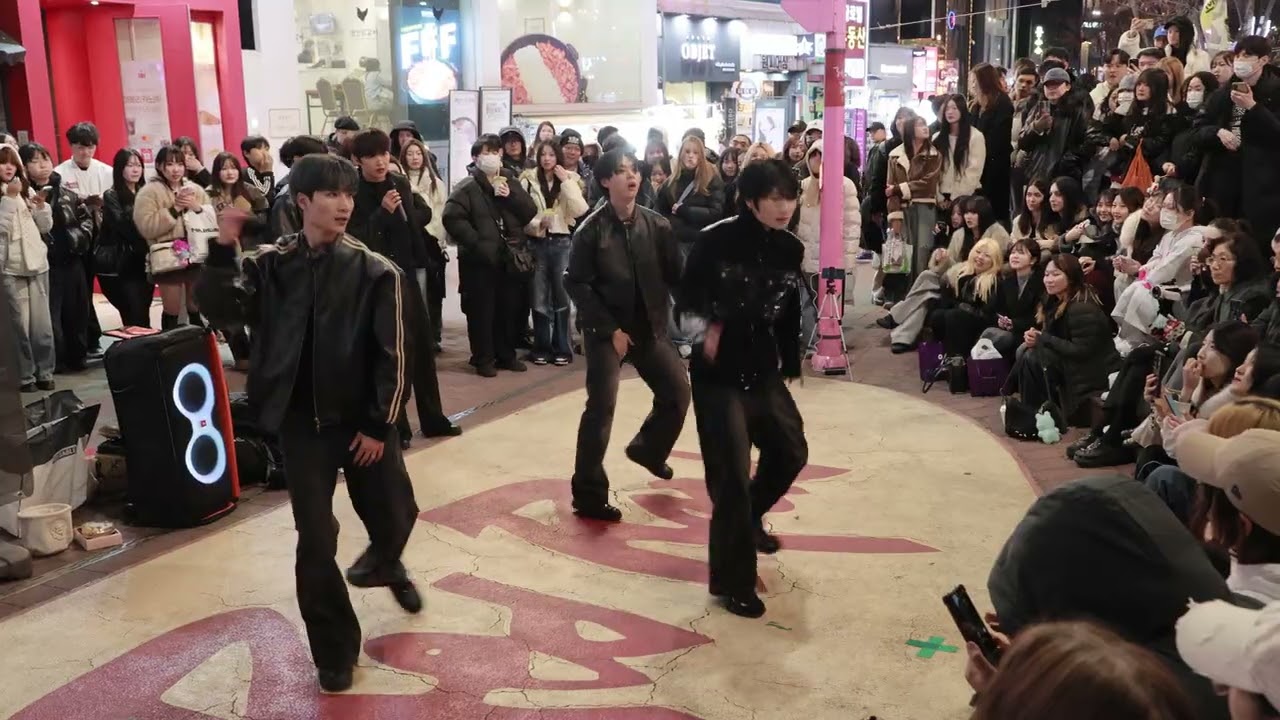 KPOP&JHKTV 4k]Mocean in hongdae kpopdance#90's LoveNCT U#모션 찬욱홍대케이팝댄스#90도 사랑