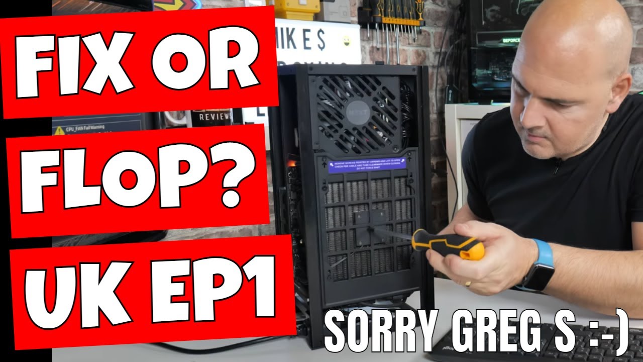 Fixing A Viewers PC EP1 NZXT H1 GTX1080TI Crashing Trouble