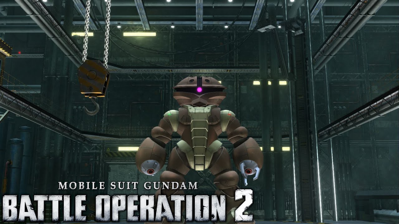 Mobile Suit Gundam Battle Operation 2 - Acguy [TB] (LV1) ALL MOVES