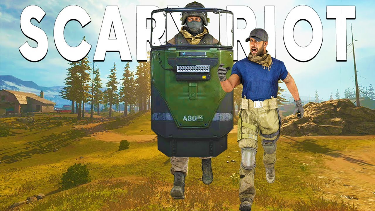 Scary Riot Shield Endings - Warzone