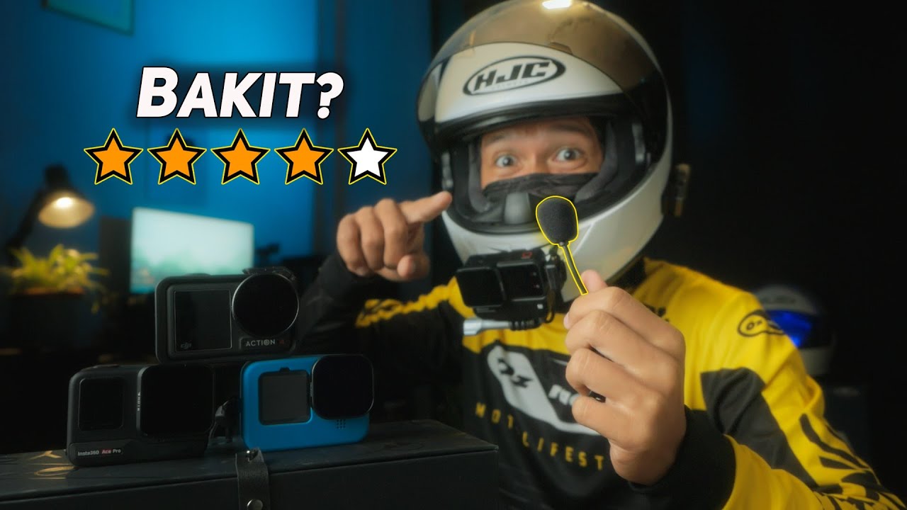 SULIT NA MOTOVLOGGING MIC MAPA GOPRO, INSTA360 O DJI BA?