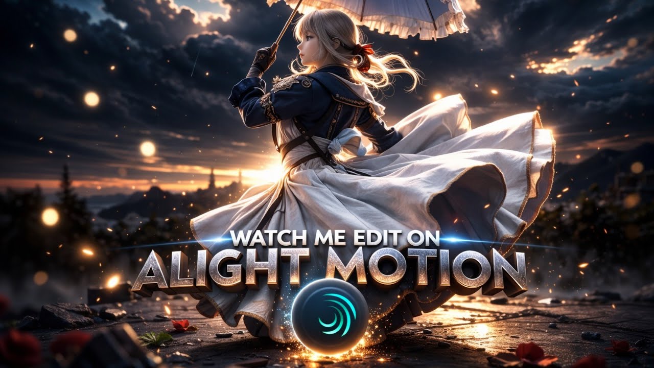「Watch Me Make Amv Edit]°Alightmotion [Free preset]