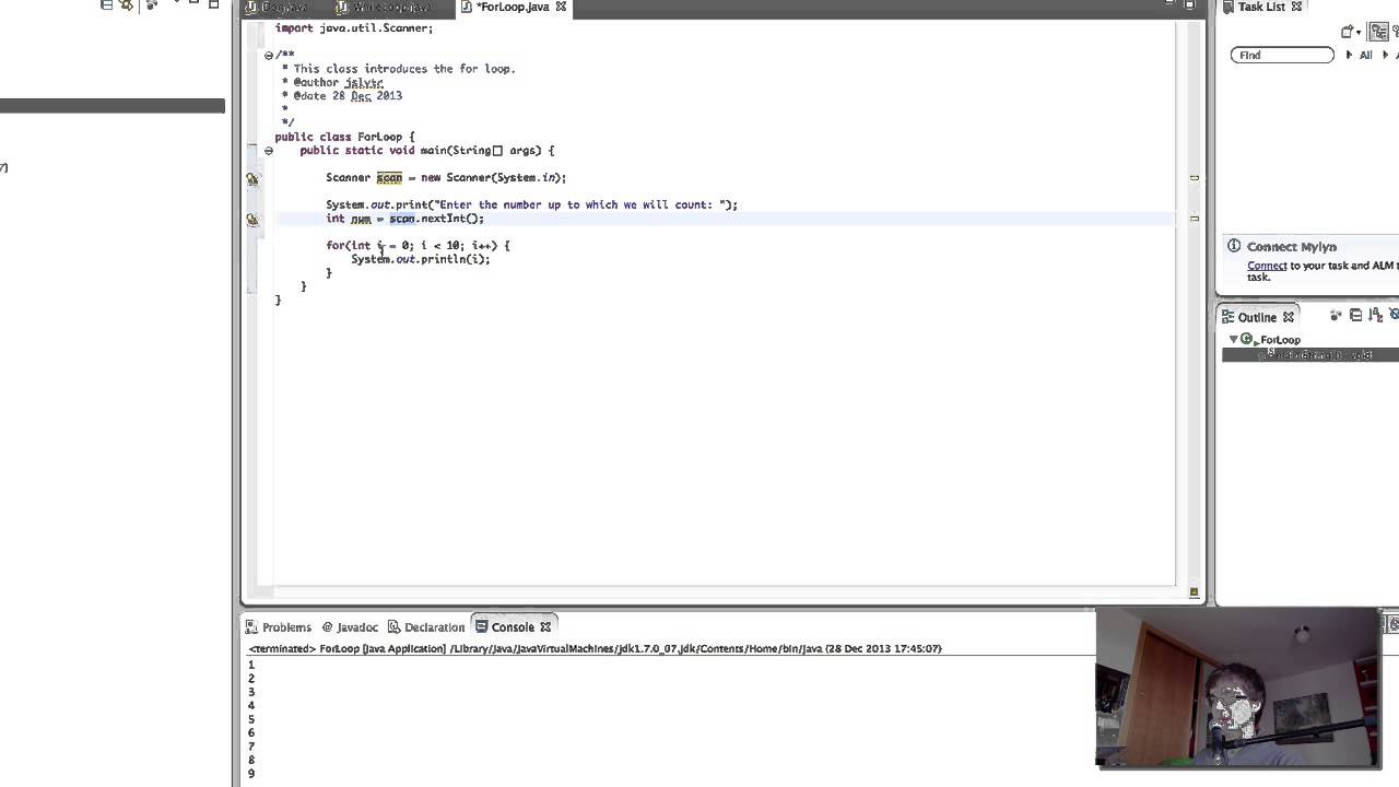 Computer Science for Everyone - 33 - For loops in Java (programming video)