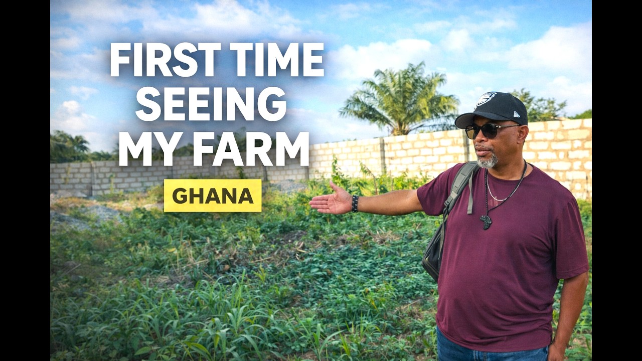 First Visit to My Catfish Farm in Ghana | Farm Walkthrough