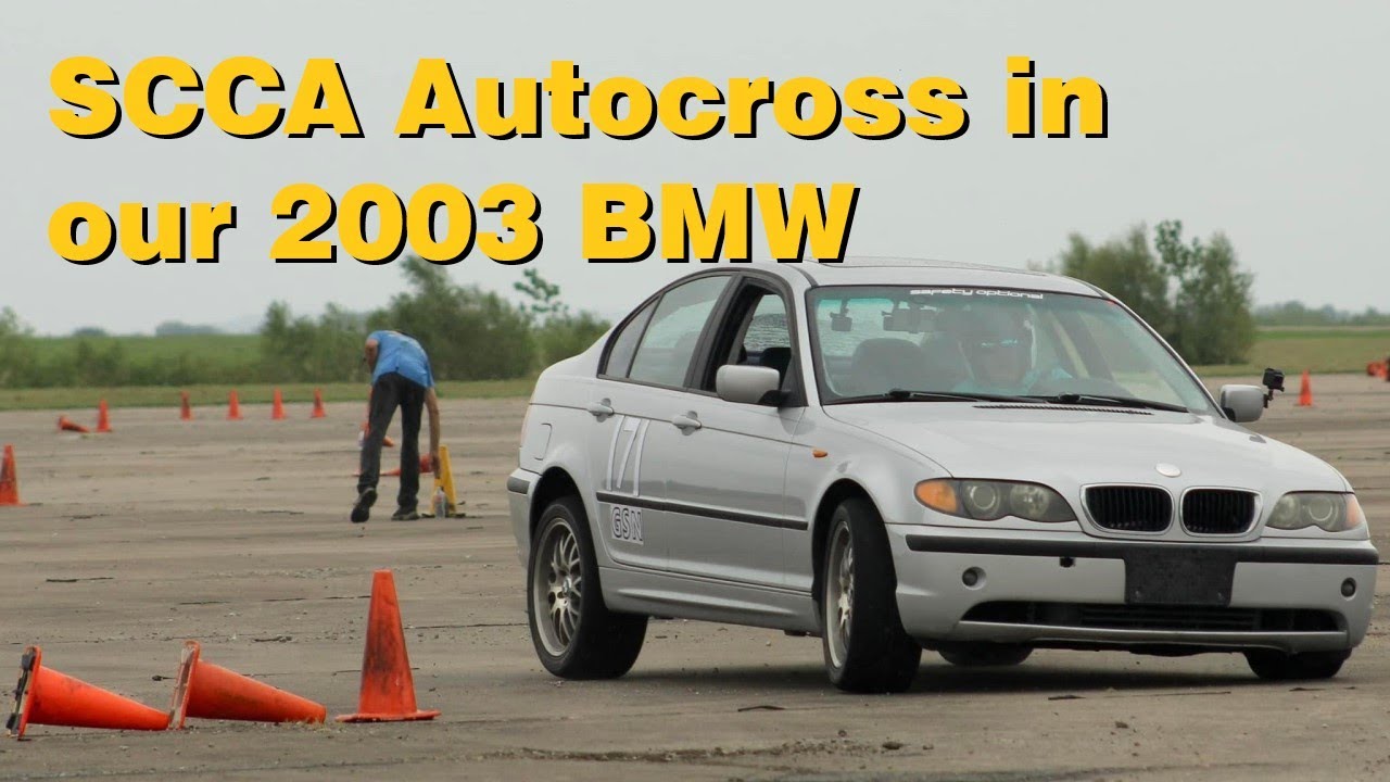 Here's what an SCCA Autocross event is like