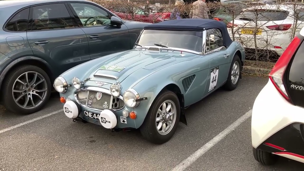 Exclusive footage of the HERO-ERA Historic Endurance Rally - March 2025, Chesterfield UK