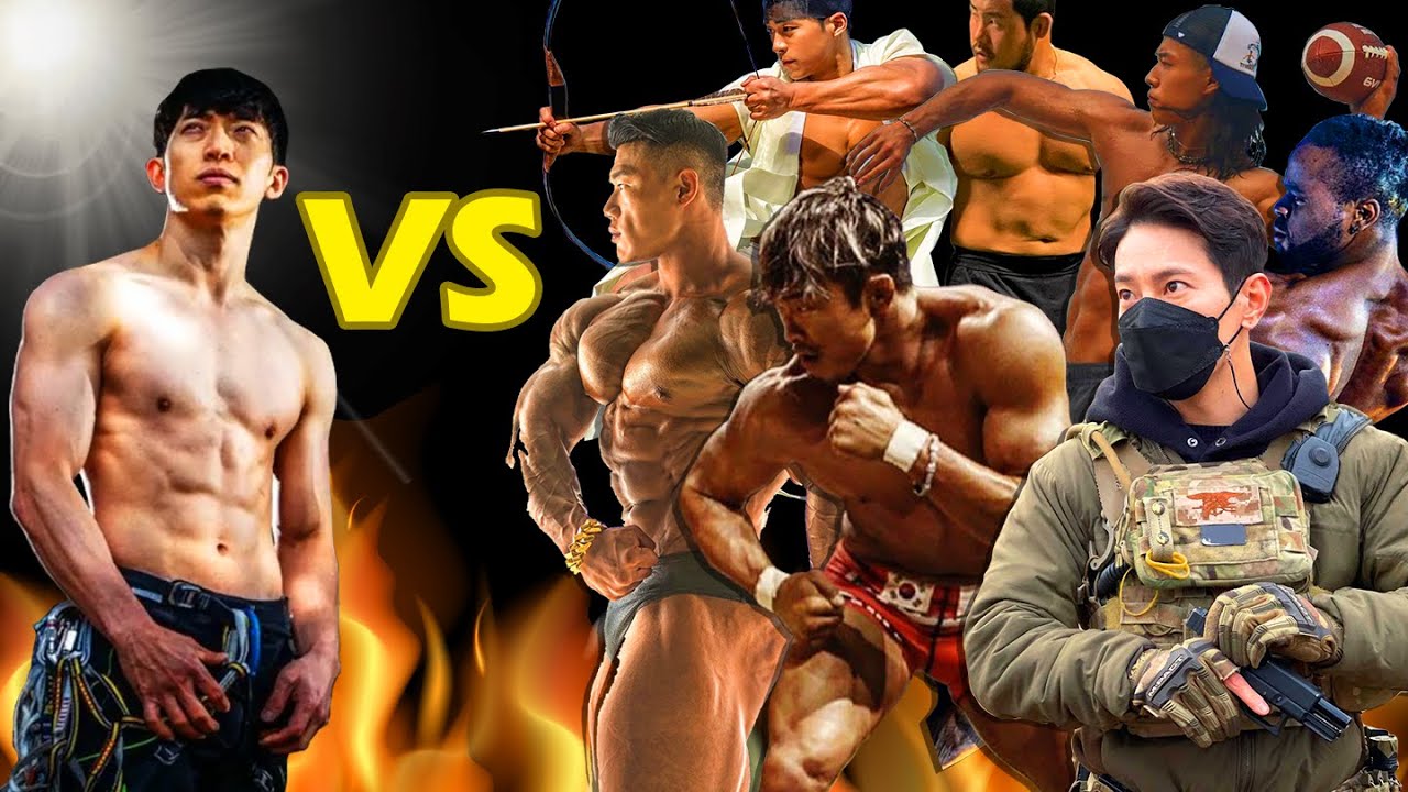 1 профессиональный скалолаз против 99 профессиональных спортсменов