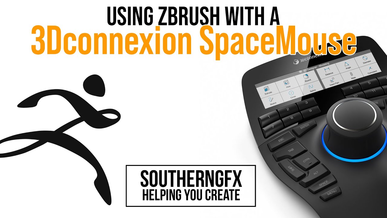 3Dconnexion SpaceMouse с ZBrush