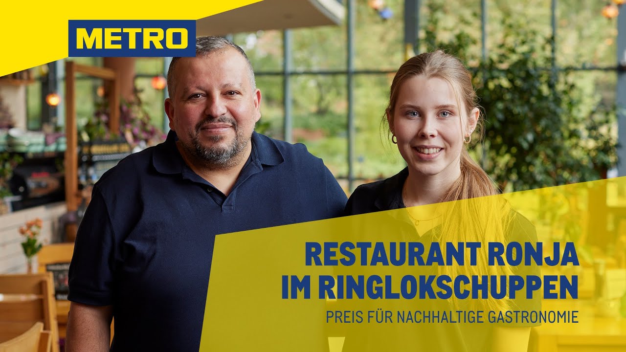 METRO Preis für nachhaltige Gastronomie 2023: Finalist  Restaurant Ronja im Ringlokschuppen