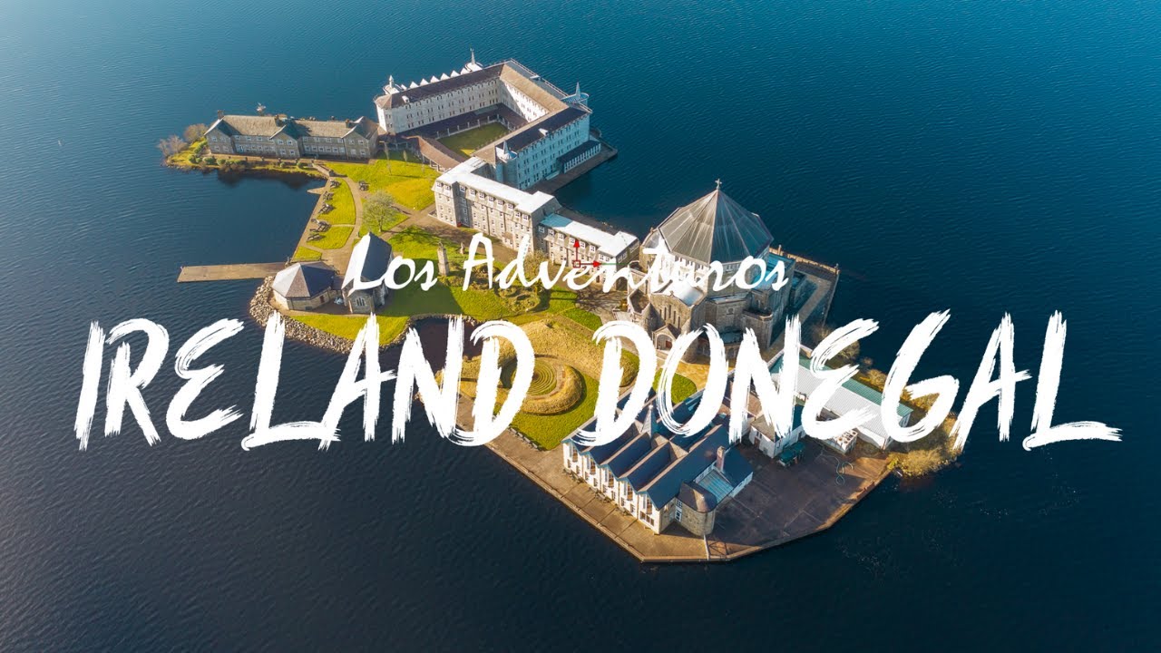IRELAND 4k DONEGAL - FROM ABOVE IN DIFFERENT PERSPECTIVE