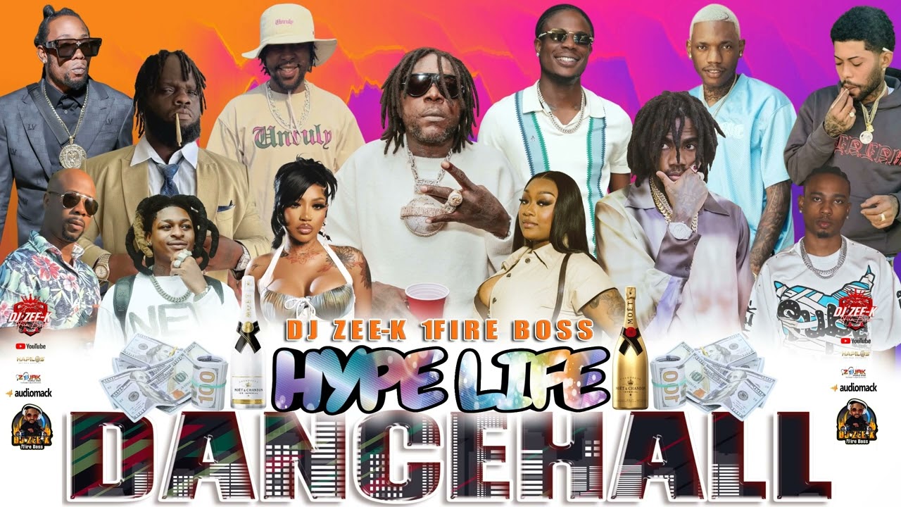 Dancehall Mix 2026 (Hype Life) Vybz Kartel, Popcaan, Masicka, Alkaline, Valiant, Jamal, Skippa, 450