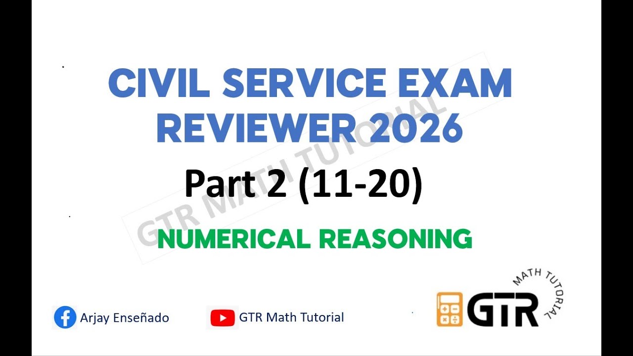 Civil Service Reviewer 2026 Professional - Part 2
