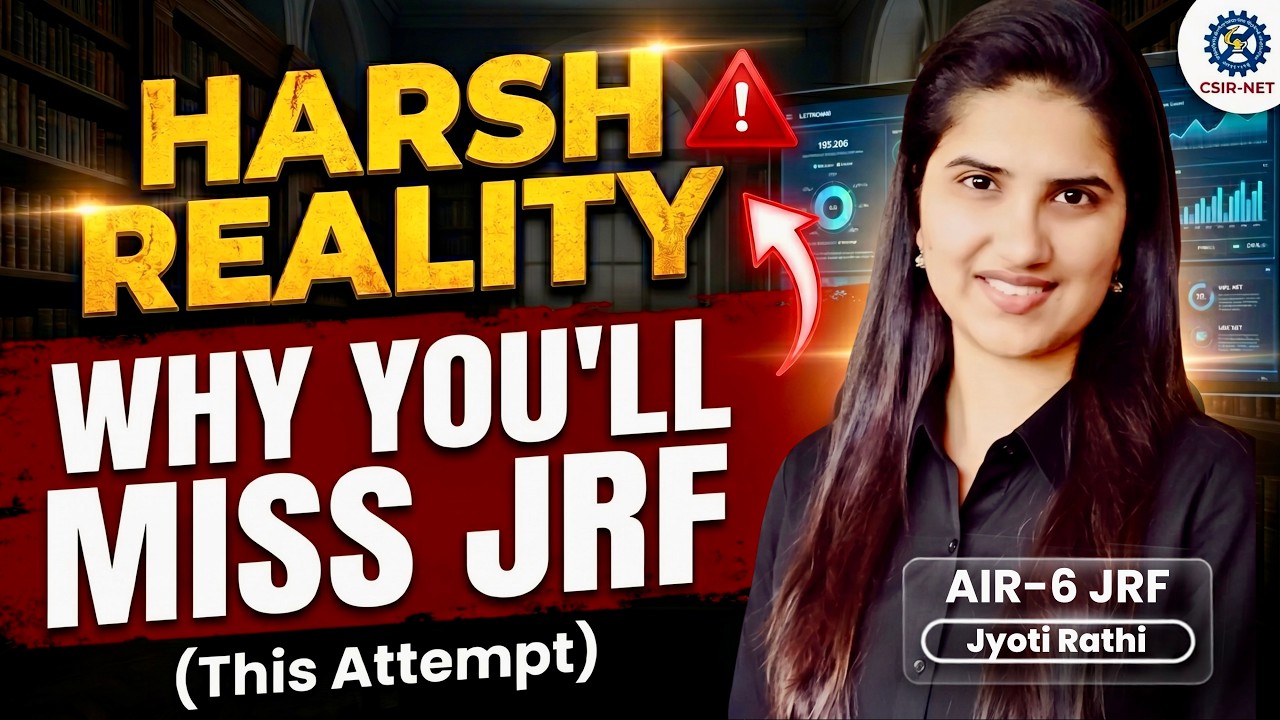 CSIR NET Chemistry June 2026: 10 Mistakes to Avoid & Preparation Strategy|CSIR NET Chemical Science