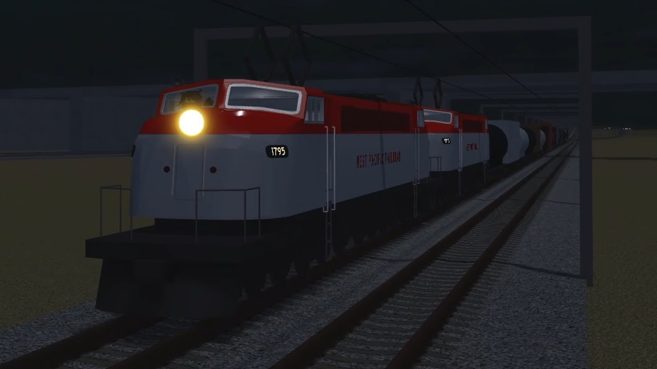[Roblox] Trains: Canyon - Longhorn passes at Glendale, Boulevard and Los Fernando