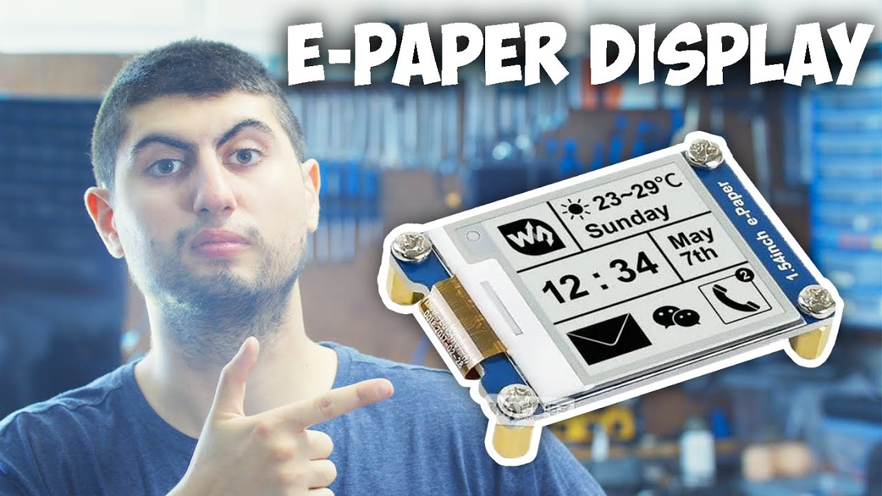 Дисплей на электронных чернилах своими руками с ARDUINO: настройка и программирование | дисплей н...