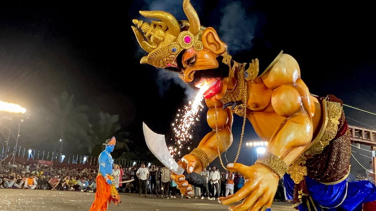 Narkasur Vadh In goa | Shiv Kamaxi Mahamaya Haushi Mandal Narkasur | Margao | Narkasur in goa 2024