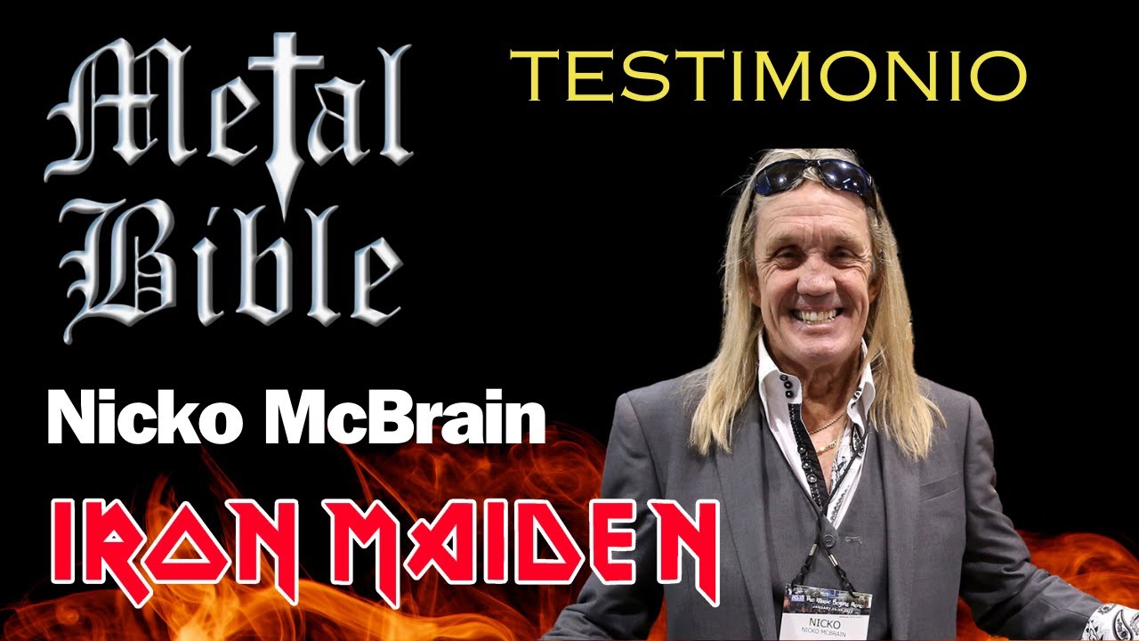 Testimonio de Nicko McBrain en Metal Bible