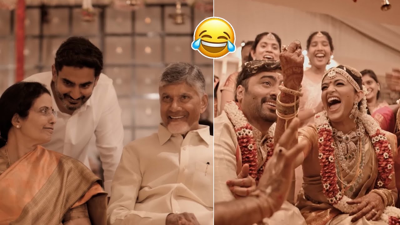 Rohit Nara and Sirisha Lella Marriage Video | Nara Chandrababu Naidu, Lokesh Babu