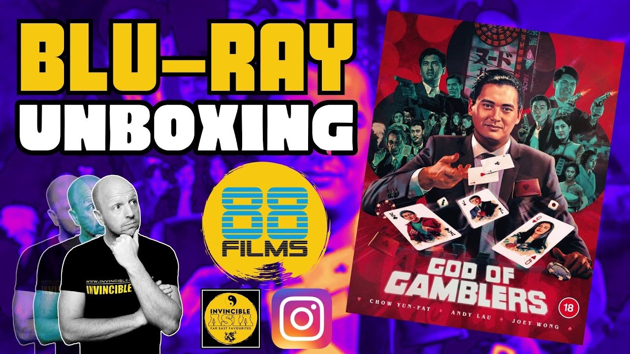 GOD OF GAMBLERS 賭神 - 88 Films Blu-ray Unboxing & Review