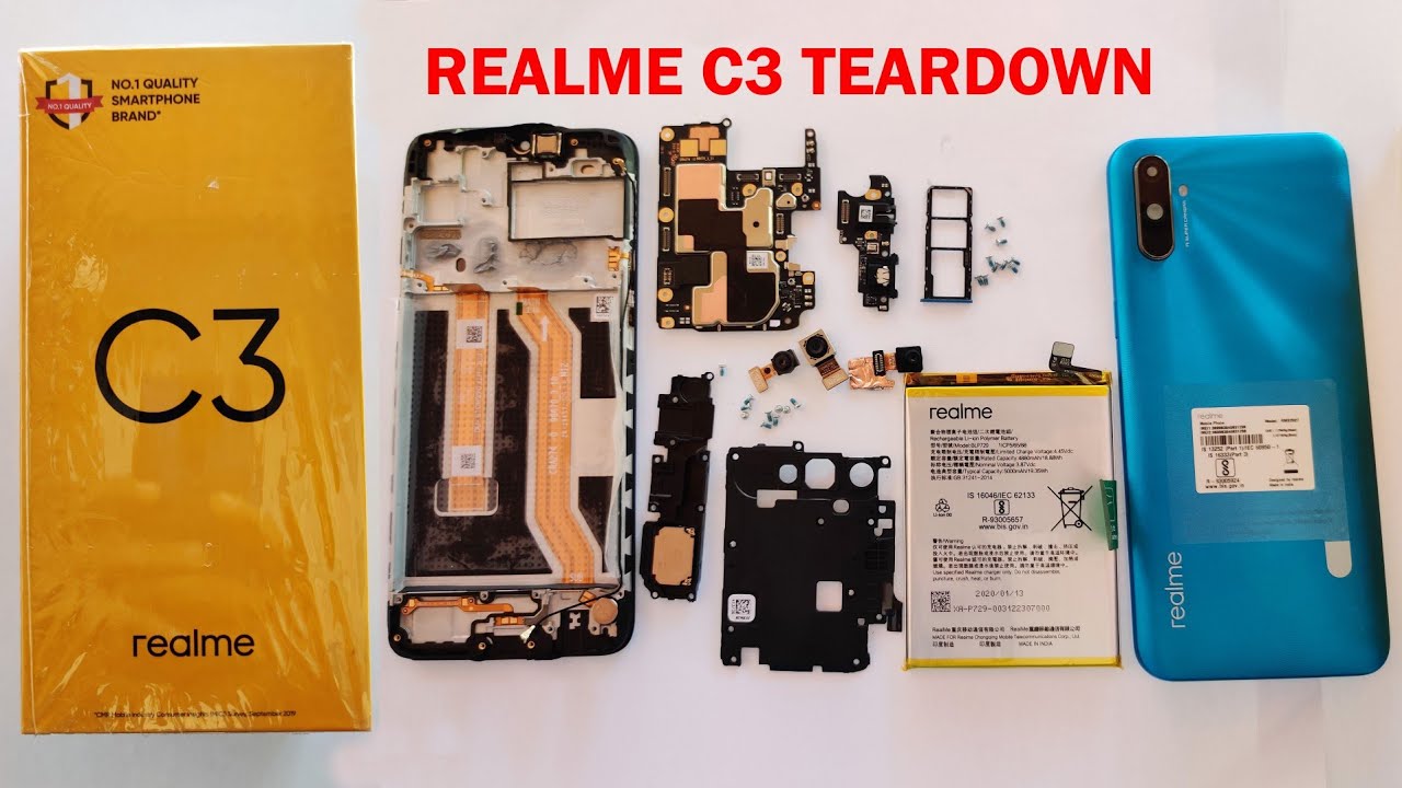 Realme C3 Teardown | Realme C3 Disassembly
