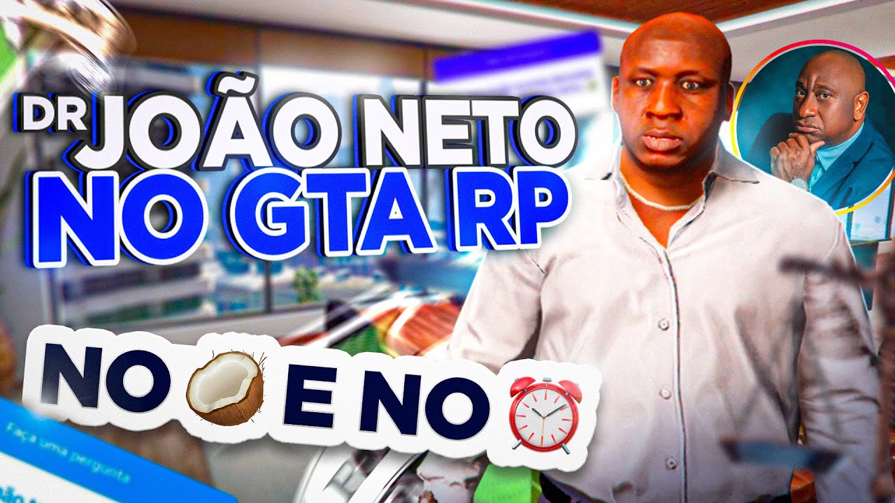 VIREI O DR JOÃO NETO COM MOD MENU NO GTA RP! - LAIRA MOD MENU