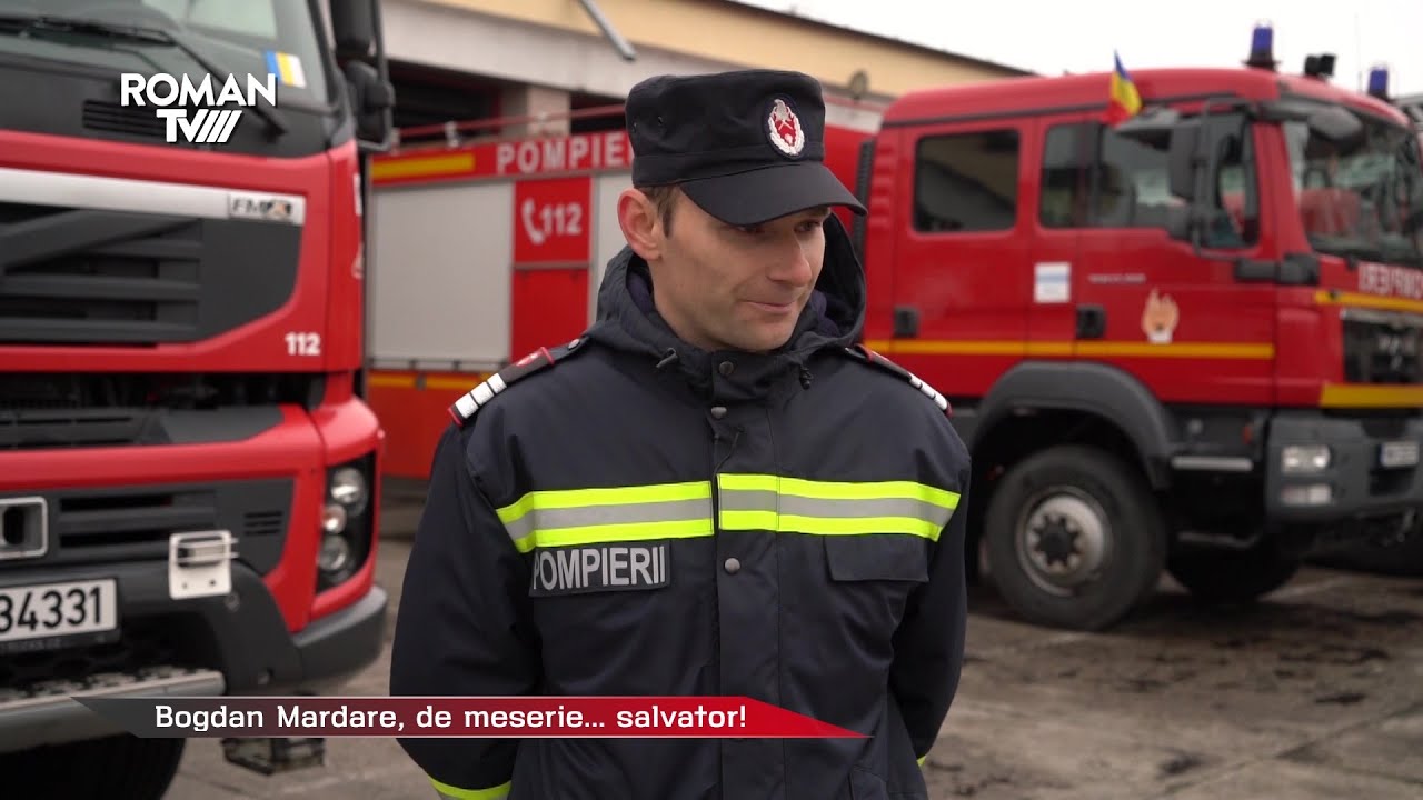 Bogdan Mardare, de meserie... salvator! 🚒💖