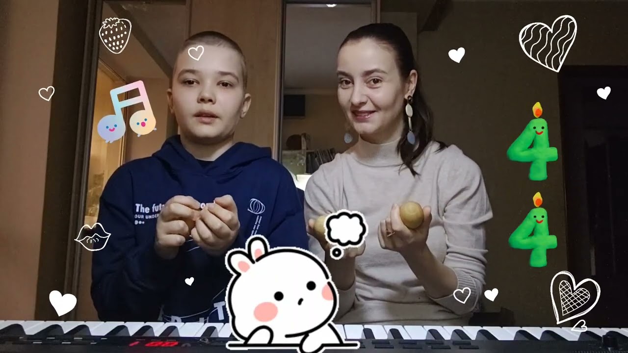 Учимся и играем на пианино с Даней.   Королькова И.С. 