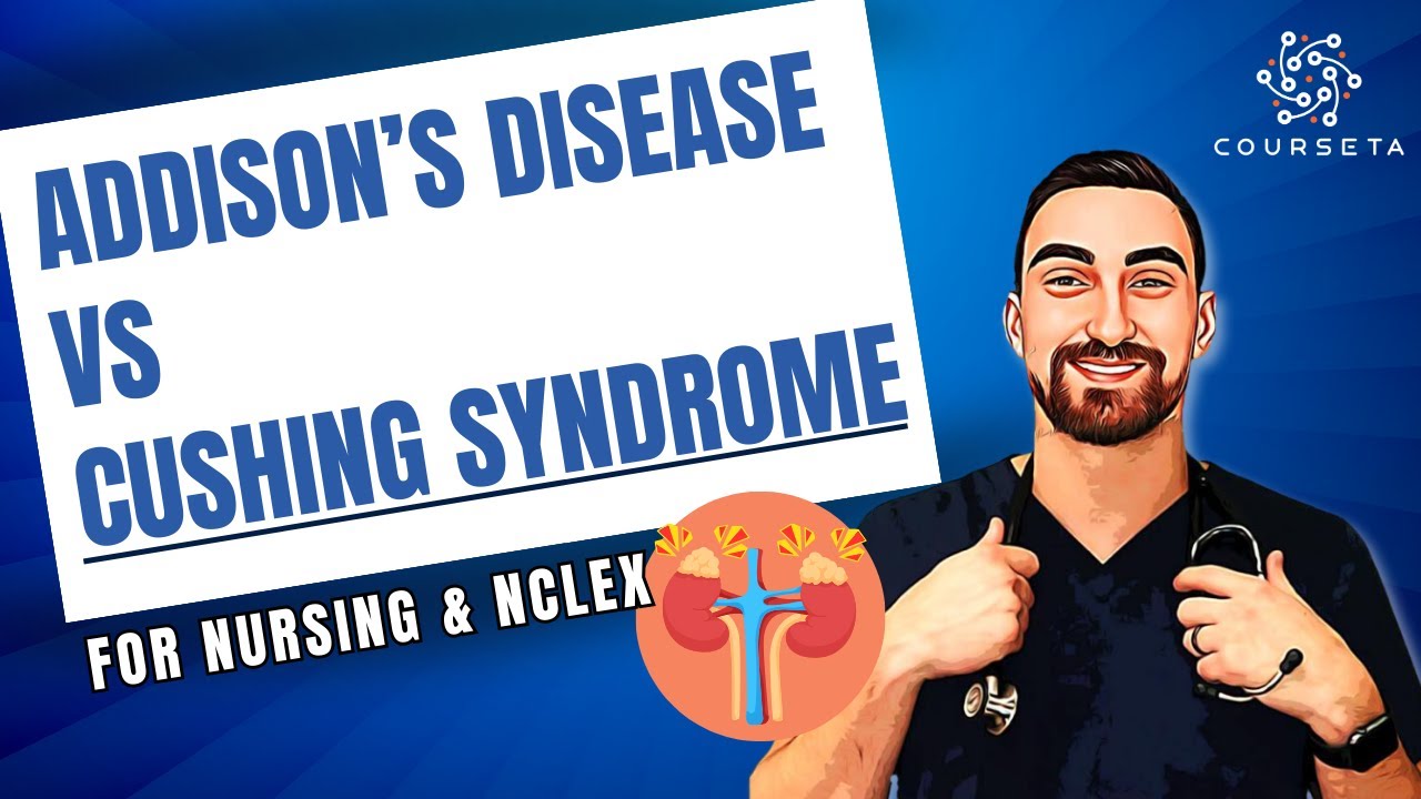 Addison's Disease vs Cushing's Syndrome | Nursing NCLEX | Intulect Nursing