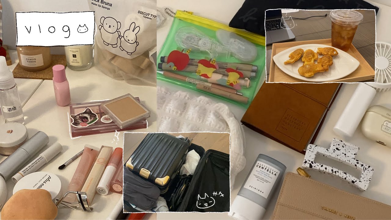 My days before travel VLOG: Simple life, procrastination Pack with me, what's in my travel bag