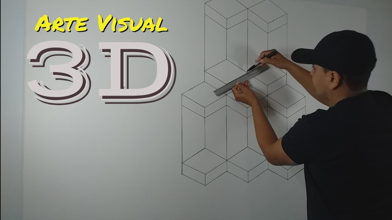 Como Pintar Parede - Passo a Passo mais Fácil do Mundo, Pintura Efeito 3D