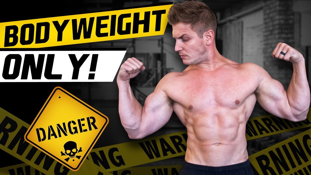 BODYWEIGHT - 20min LIGHTS OUT WORKOUT! (FOLLOW ALONG! - FAT BURN)