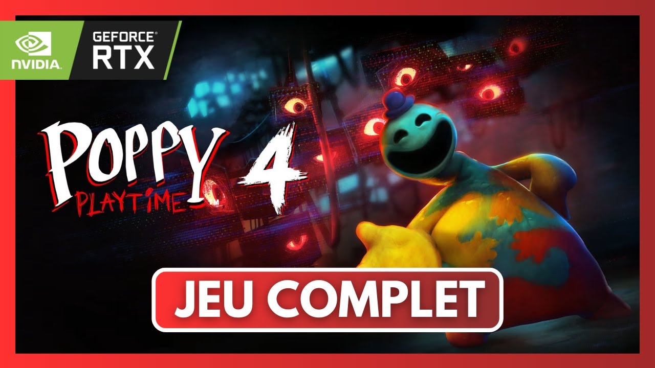 POPPY PLAYTIME 4 JEU COMPLET (4K 60FPS) - Survivrez-vous à Yarnaby et aux Nightmare Critters ?
