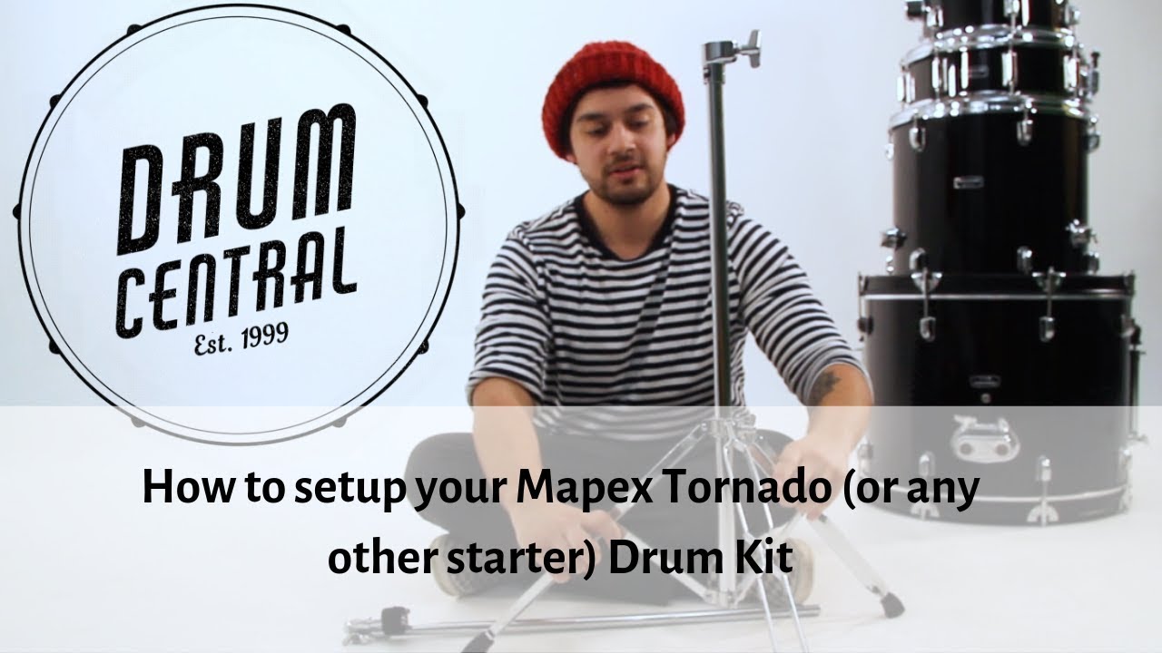 How to setup a Mapex Tornado (or any starter) Drum Kit - Drum Central