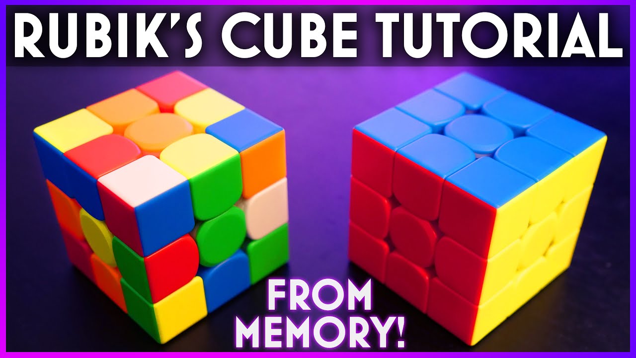 HOW TO SOLVE A RUBIK'S CUBE (& Remember The Steps!)