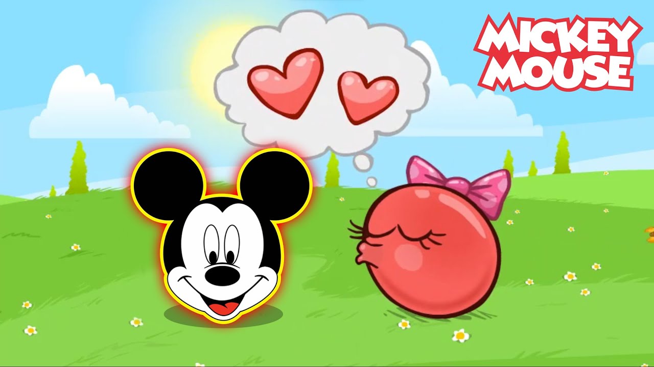 Red Ball 4 vs Mickey Mouse
