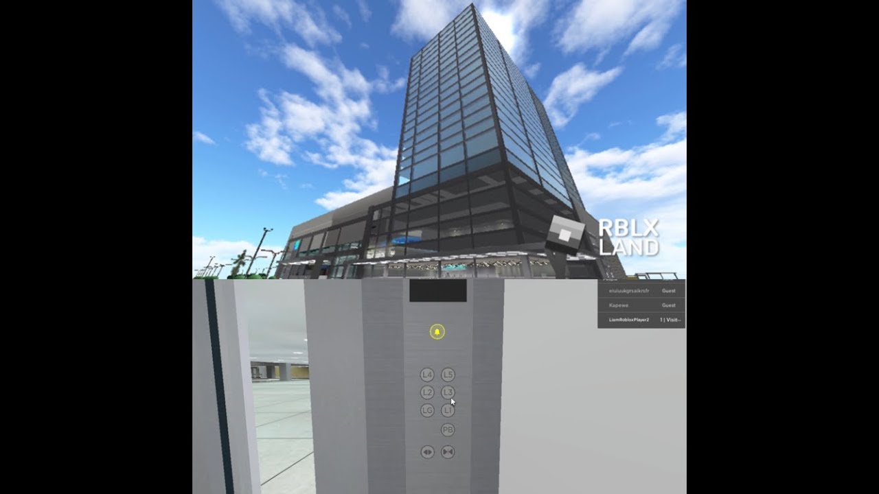 Mitsubishi Traction Elevators/Lifts - The RBLX Land: Mall & Office Tower - Roblox