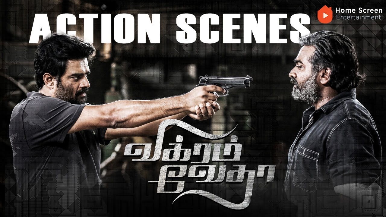 Vikram Vedha Action Scenes | Madhavan vs Vijay Sethupathi – Who’s the Real Villain? | R. Madhavan