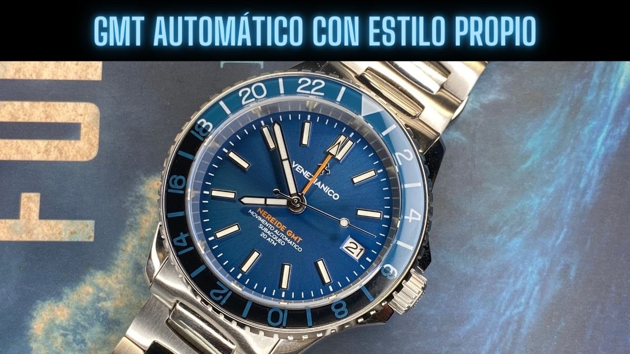 ¿Por qué comprar este reloj antes que un SEIKO GMT? RESEÑA del Venezianico Nereide GMT
