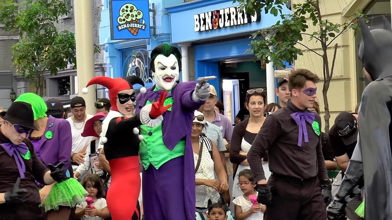 Batman vs Joker Movie World Gold Coast
