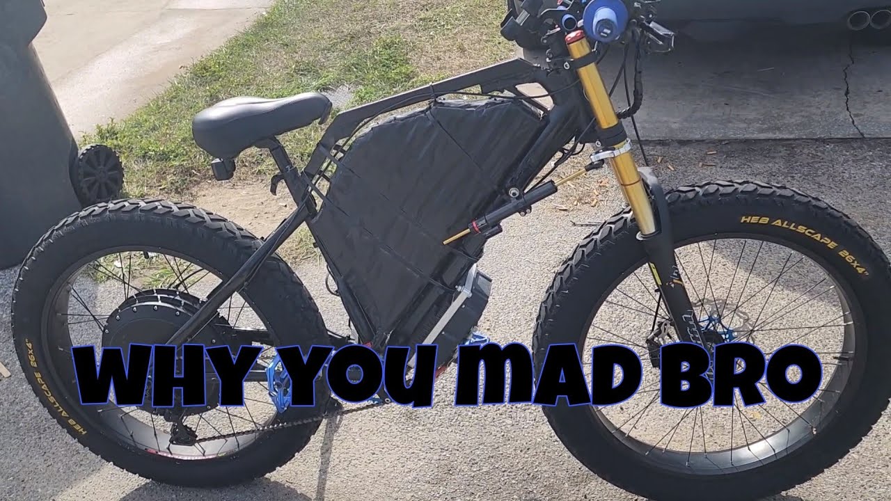 Why building a 100mph ebike is a big deal for other youtubers.