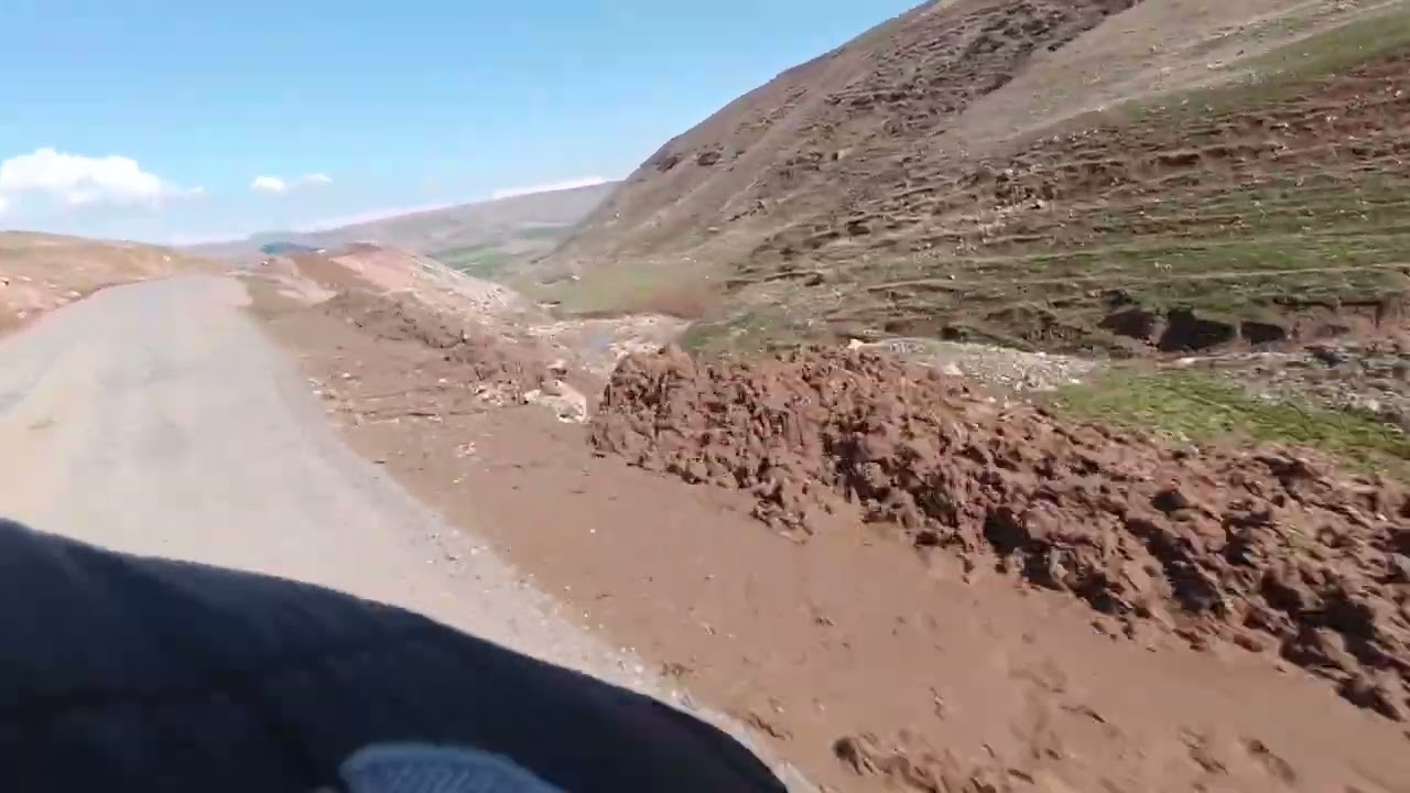 Viraşlı yolarda gaz actık