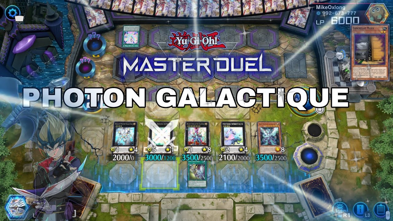 UN DECK DE GROS BOURIN ( PHOTON GALACTIQUE ) DECK LIST + COMBO