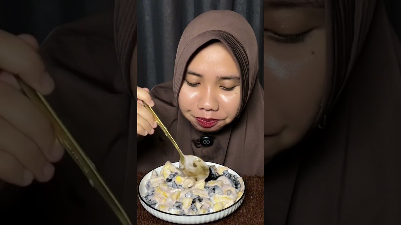 Salad buah ! #mukbang #asmr