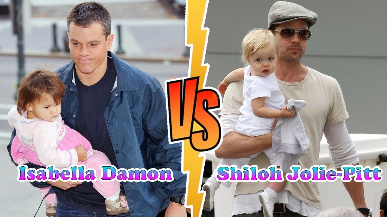 Shiloh Jolie-Pitt Vs Isabella Damon (Matt Damon's Daughter) Transformation ★ From 01 To 15 Years Old