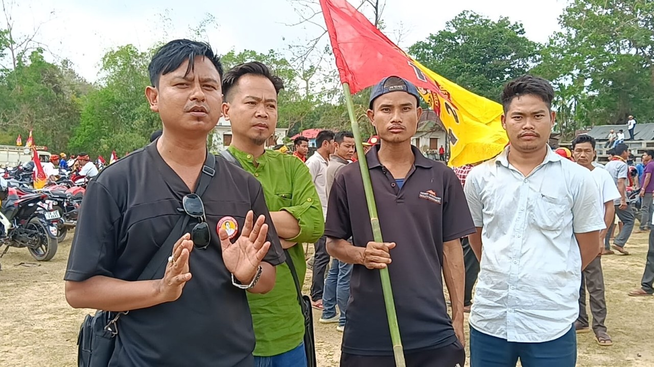 1000 BIKE TWIWI KORBUK TIPRA MOTHA RALLY BISHAL DEBBARMANI TWIPHANGBAI
