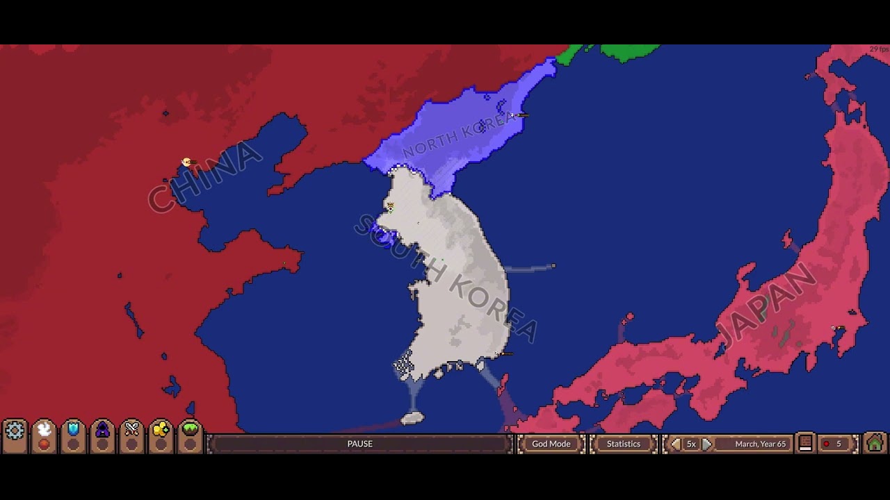 Korean War simulated in Ages of Conflict