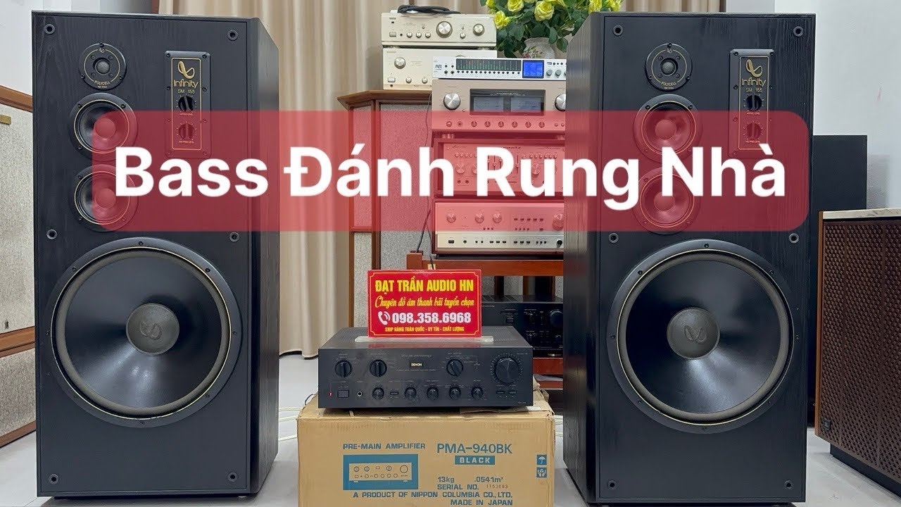 Bass Đánh Rung Nhà , Tức Ngực Dành Cho Các Bác Gu Mặn, Cặp Loa Mỹ Infinity Bass 40 Quá Khủng ,phê